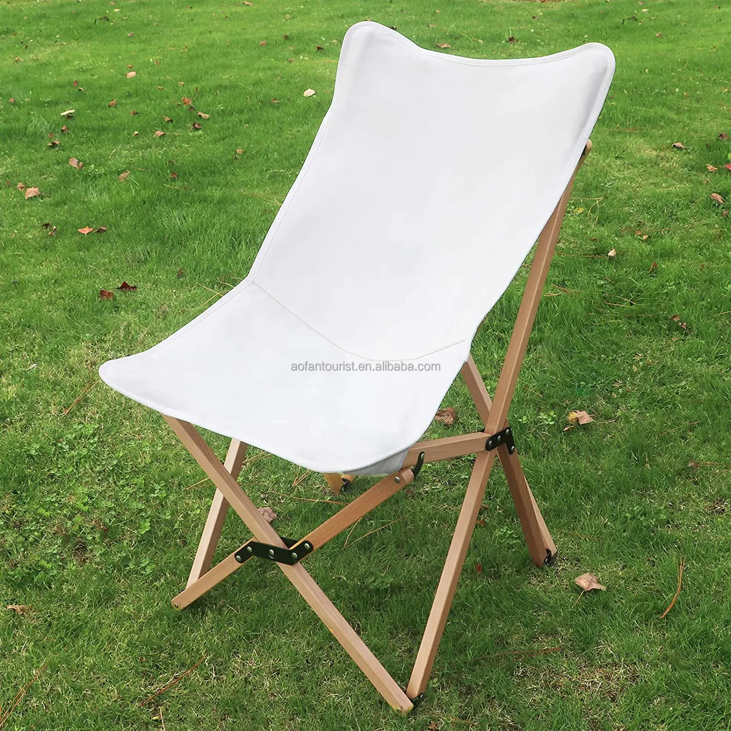 Detachable Seat Cover Design Camping Folding Beach Wood Chair Portable Outdoor Picnic Chair Foldable Camping Chair