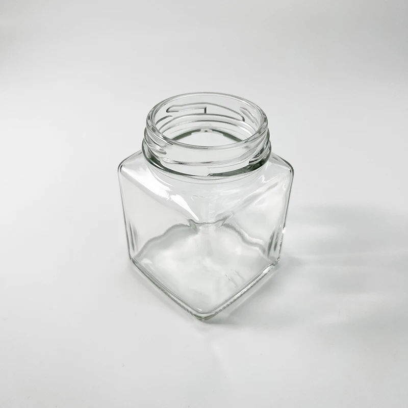 Factory direct  high quality clear 5ml 10ml 15ml 20ml 30ml 50ml  cosmetic use clear glass Jar  for bodycare cream