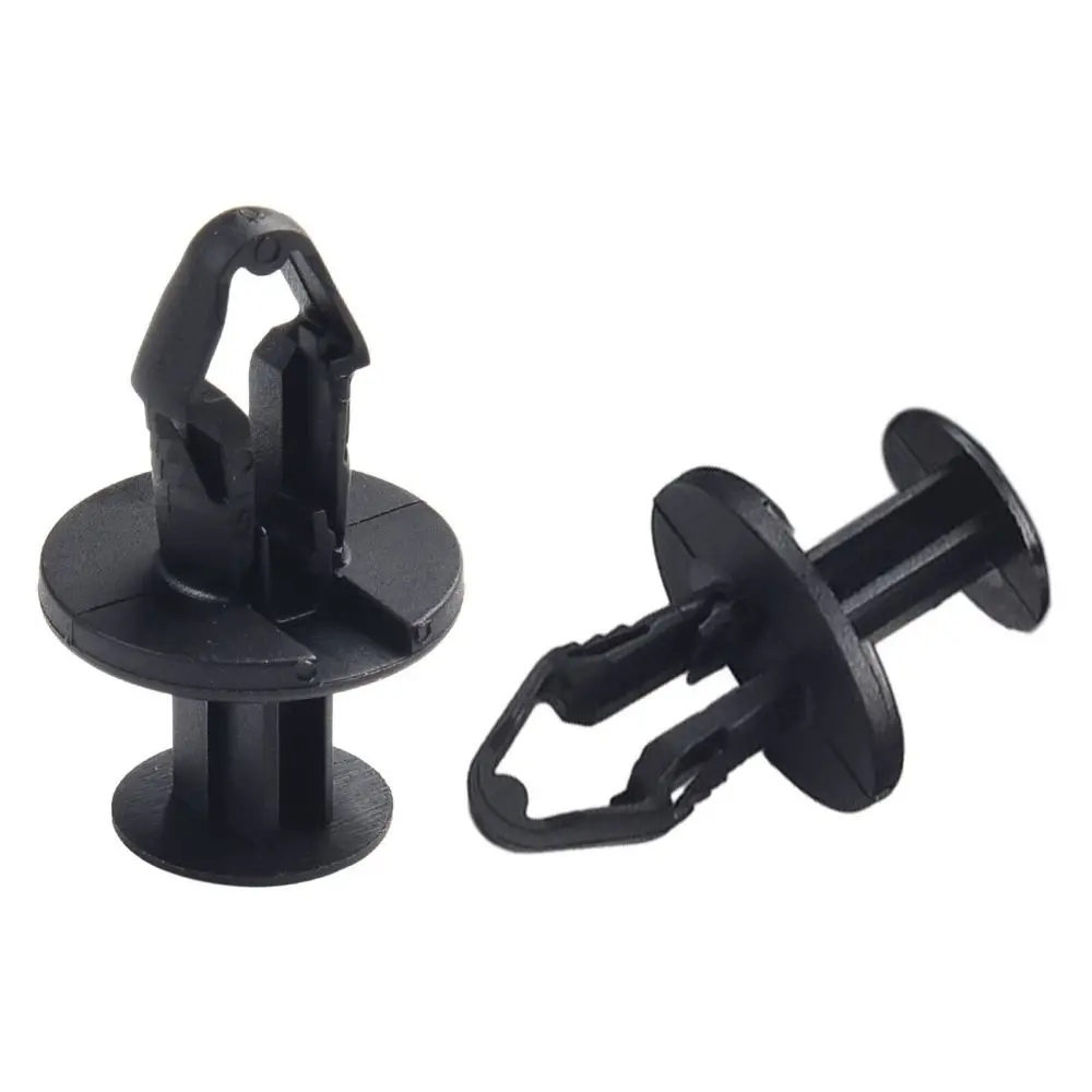 BAINEL PUSH PULL RIVET,8MM,5-7 GRP,NYLON,BLK For TESLA Model 3