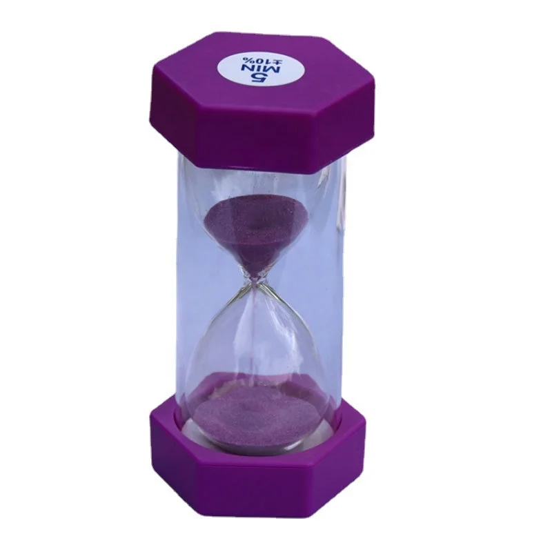 Education Classroom running time Plastic Hourglass Sand Timer sand clock hour glass sand timer