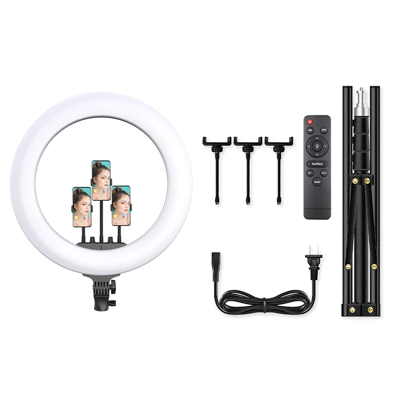 2022 new arrivals 56cm 22 inch live streaming big ring light for influencer with tripod stand Big Ring Light