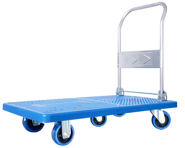 150kg Heavy Duty Platform Trolley Folding Truck Transport Hand Cart 150kg Cart 330lbs Plastic Folding Flatbed Trolley Hand Cart