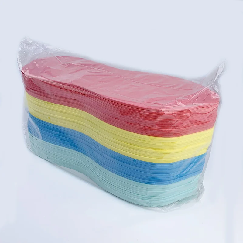 Hot sale custom logo disposable pedicure eva hotel slipper for nail beauty salon