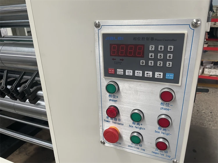 Automatic Feeder Rotary Slotter Machine For Carton Box Making Machine / Corrugated Box Rotary Slotter Machine