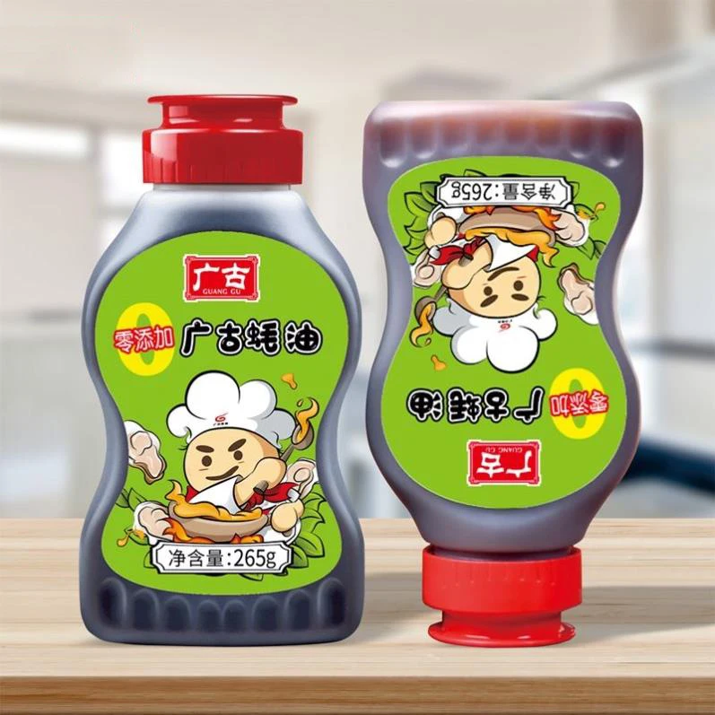265g*48 Bottle Zero Addition Oyster Sauce NO Coloring Matter Thickener Sauce for Braised Meat