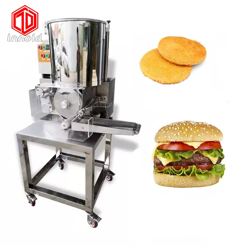 Working Long Time Meat Pie Forming Press Making Patty Maker Machine