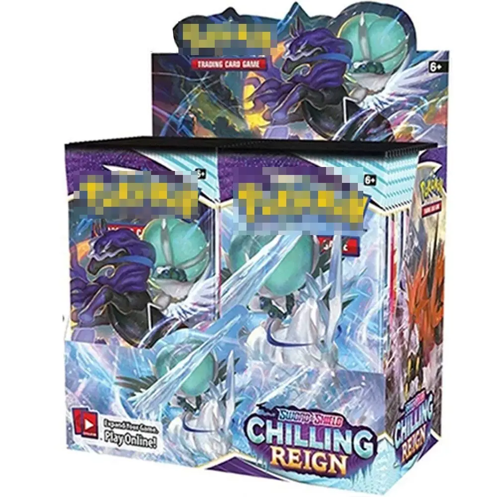 Коллекционные коллекционные карты GL Unopenrb коробка коллекционный Carte Pokemones карточный магазин дисплей карманные монстры настраиваемые карточные игры