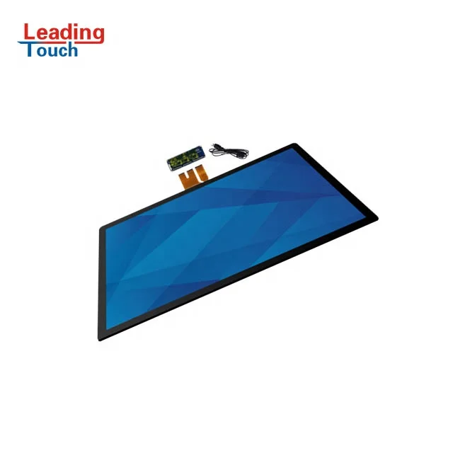 usb Large multi touchscreen 27 32 43 55 inch Capacitive Touch Screen Panel glass overlay kit