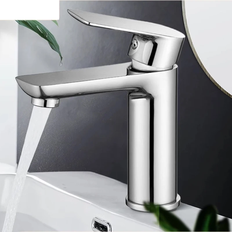 LUSA Brass sink mixer taps water mixer tap for washbasin copper faucet bathroom wash basin mixer taps