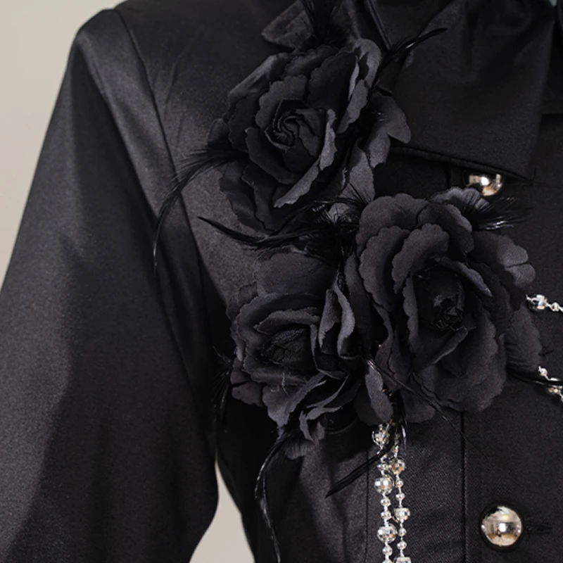 Anime Black Butler Cosplay Costume Ciel Phantomhive trailing gown Full Set Halloween Gentleman anime clothing