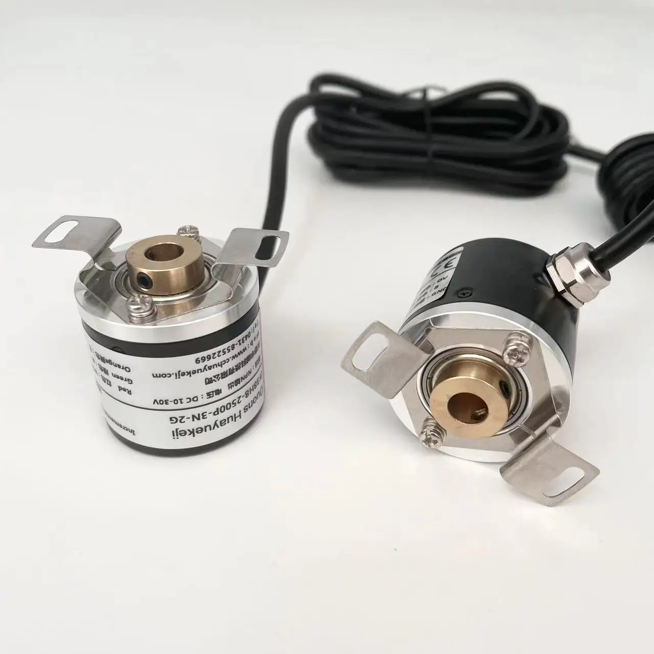 Blind Shaft Rotary Encoder 10-5000ppr 38mm Shaft Hole 8mm Embroidery Machine Encoder
