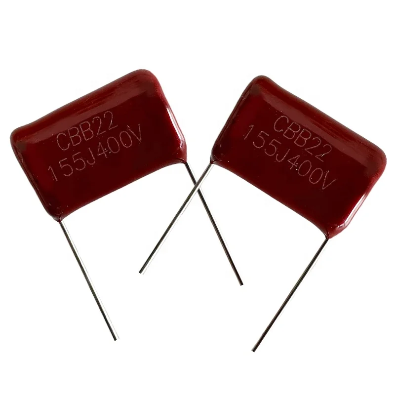 Durable DIP CBB Film Capacitor 100V 160V 250V 400V 630V 105J 115J 125J 135J 155J 824J Metallized Polypropylene Capacitor