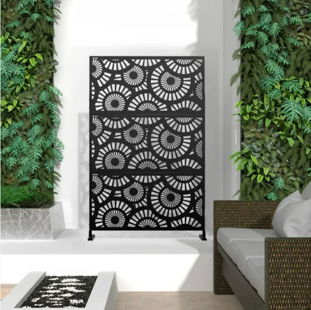 Hot sale bolt-on balcony design Laser cutting unique modern home and gardening fencing interior balcony balustrades railing