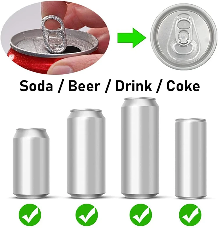 Food Grade Silicone Soda Can Lids Can Covers Reusable Silicone Soda Saver Can Covers