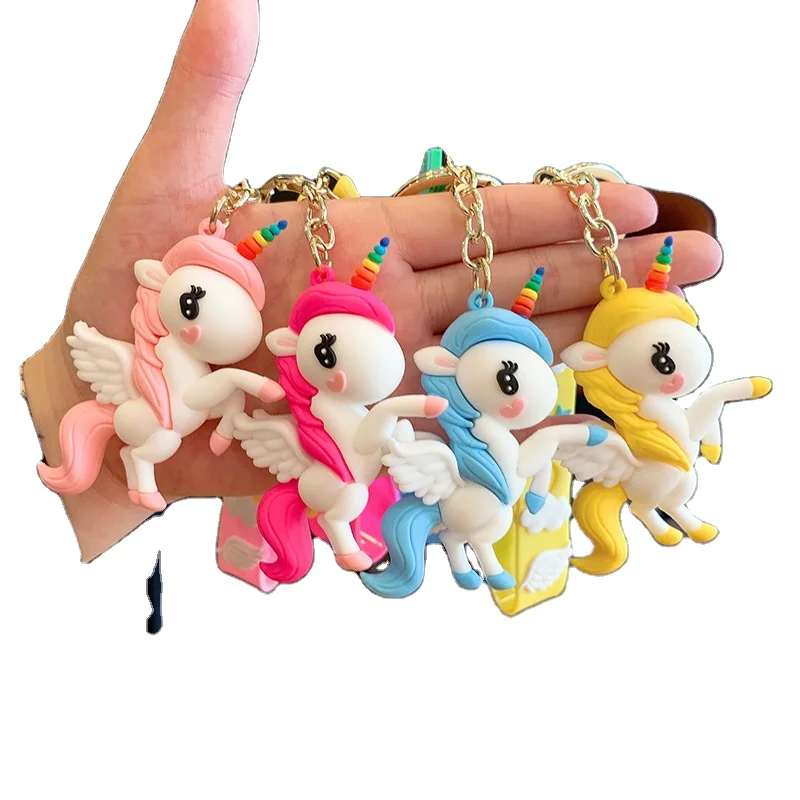 New Arrival unicorn Keychain Toys