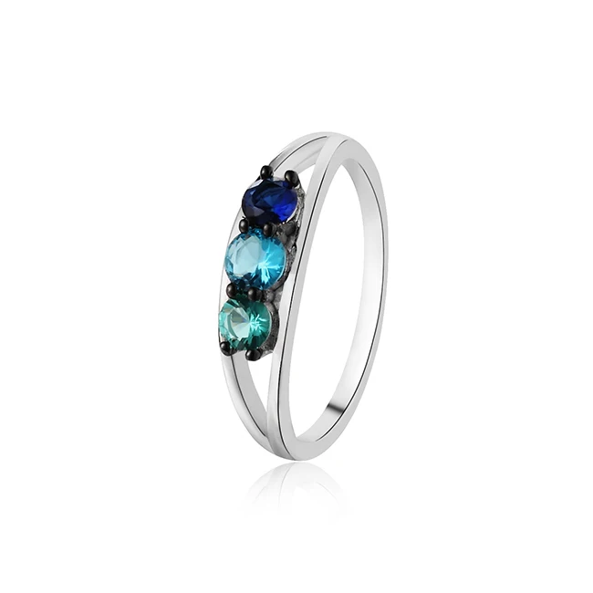 fashion girl 925 sterling silver ring
