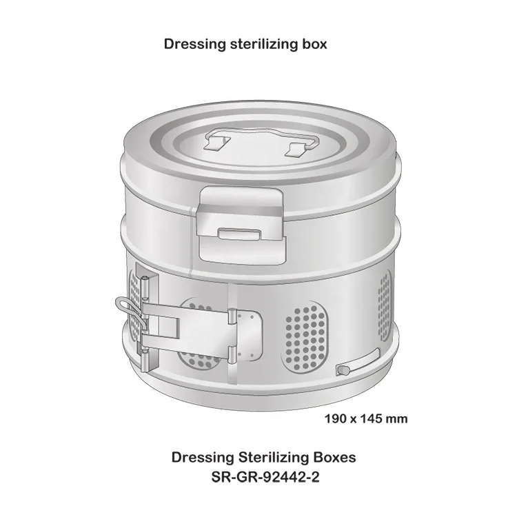 Factory Wholesale Custom Price Surgical Dressing Sterilizing Boxes