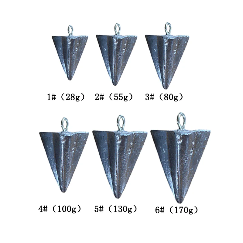 Wholesale triangle fishing tackles swivel casting star fishing weights  fishing weight sinkers