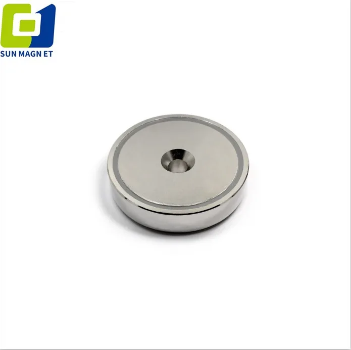 Drum Magnetic Separator Magnet Disk N52 Magnet Neodymium Countersink