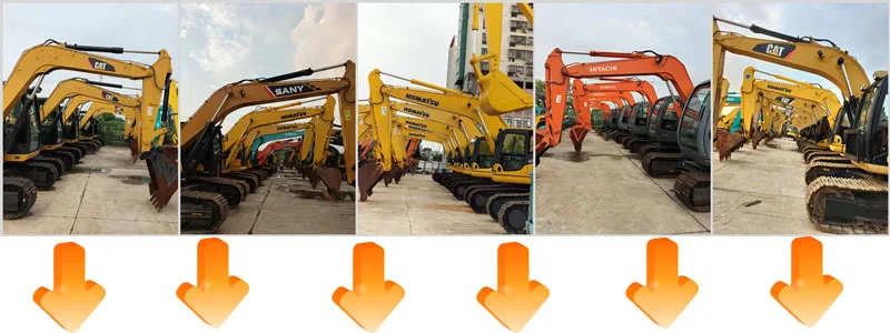 Cheap CAT320D heavy machine used CATERPILLAR excavator for sale with Low Price