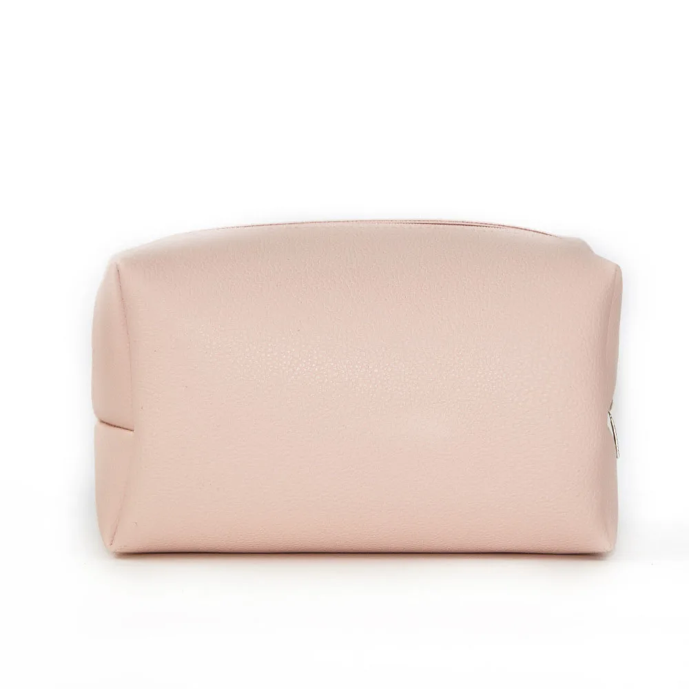 Biodegradable Eco Vegan Leather Cosmetic Bag
