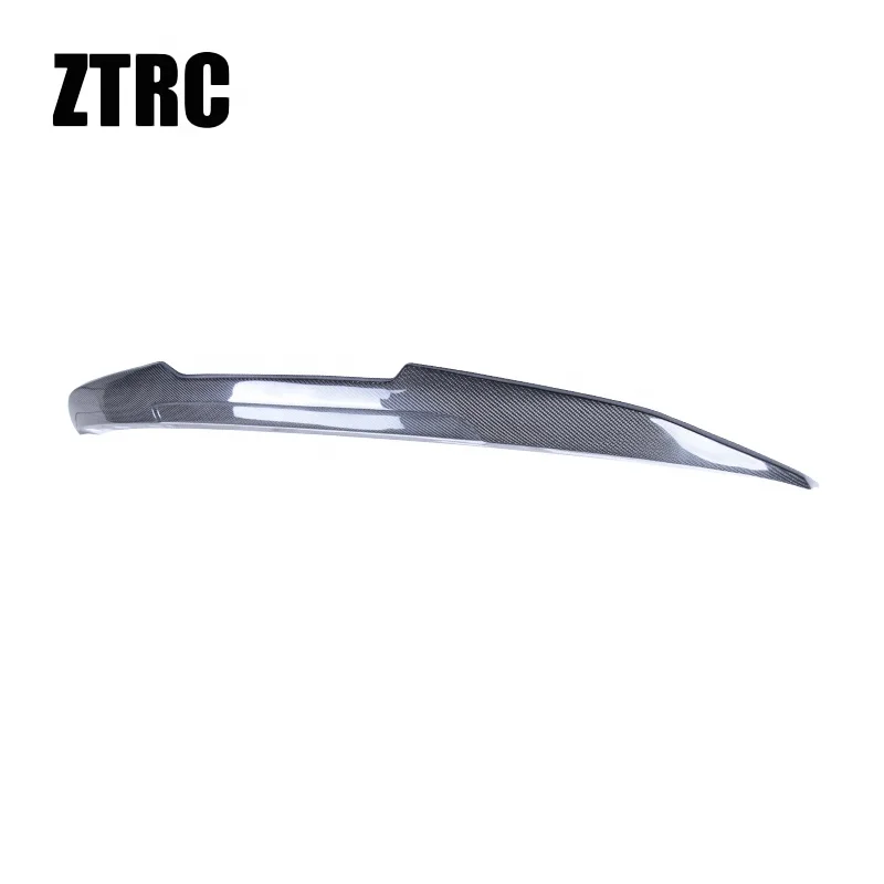 For BMW 3 Series F30 F35/M3 F80 Sedan PSM Style Real Carbon fiber Rear Spoiler Trunk wing 2011-2019