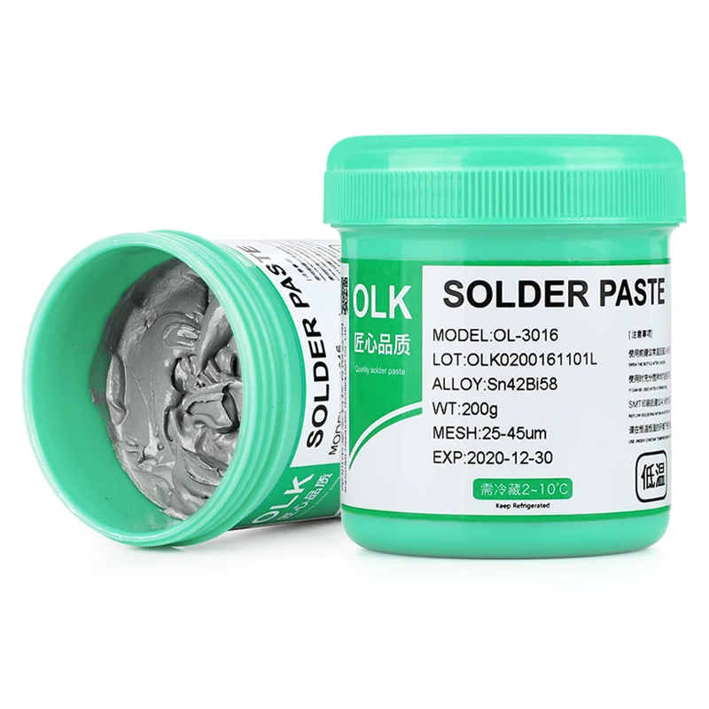 Leaded solder paste bcup-4 Bga Paste for Phone Repair SMD Rework PCB IC LED Flux for soldering solder paste Tin Mud CPU
