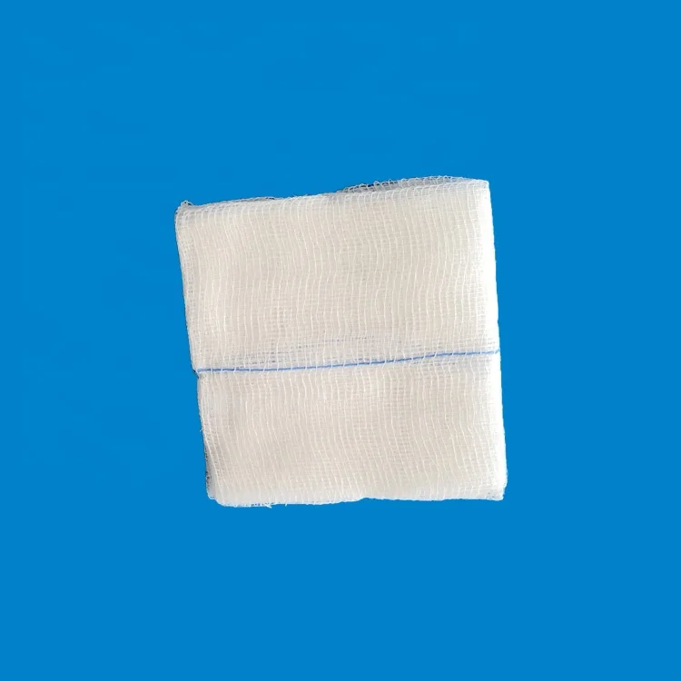 
sterile disposable hotsale compress gauze swab 100% cotton hospital gauze sponge 