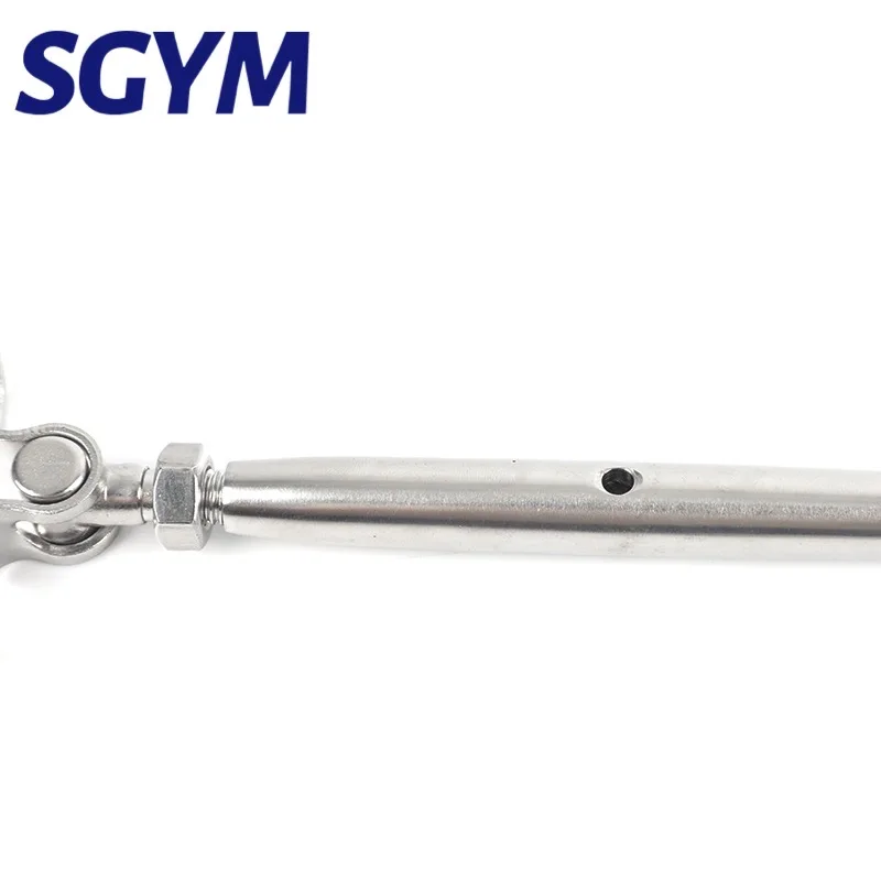 180  Adjustable Angle  Wire Rope Cable Railing Hardware Toggle Turnbuckle with Hexagon Grub Screw Bolts buckle for Deck Post