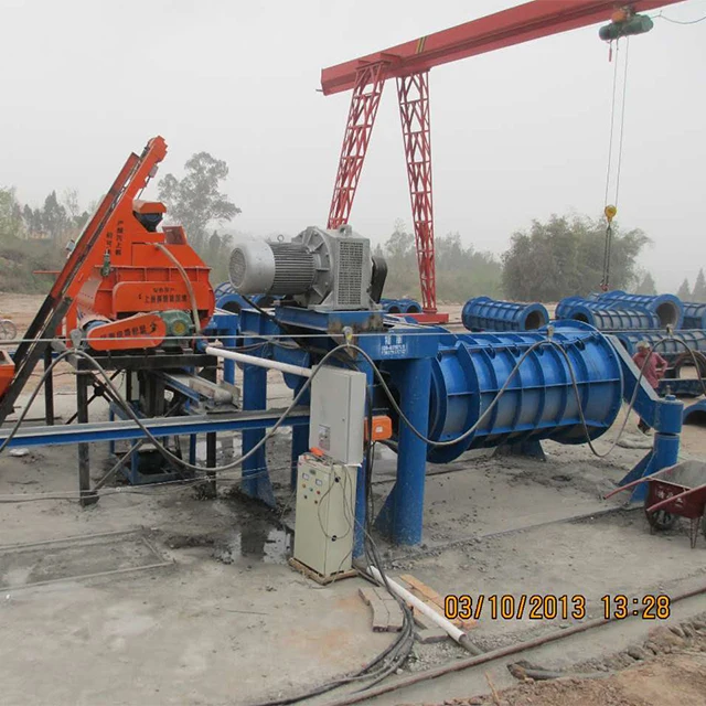 Product Manufacturer vibration suspended  Cement concrete sewer pipe manufacturing machine mold