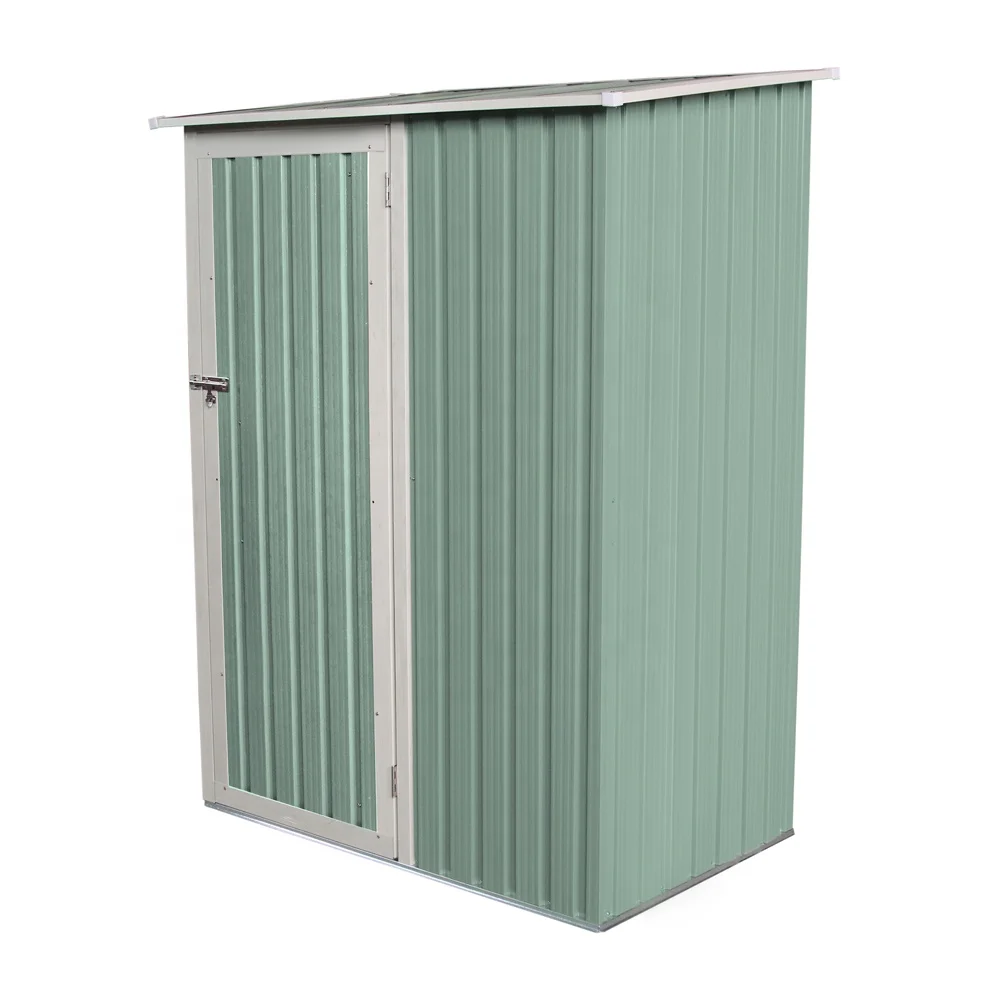 5x3 Garden Storage Cabinet Mini Tool House Lean To Small Backyard Metal Sheds