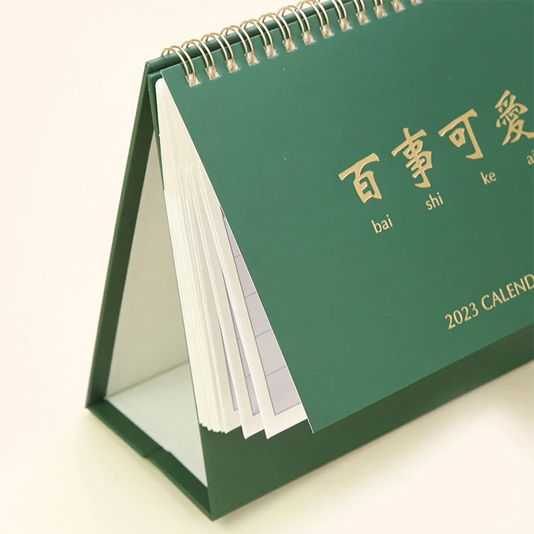 Fully Stocked 2023 Custom Printing 365 Day A Page Creative Mini Daily Desk Calendar