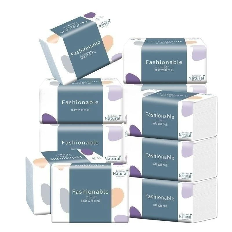Absorbent Manufacturer Pack Facial Tissue Hot Selling Natural Pulp Cleaning Products Importer 2/3/4Ply Facial Tissue Paper