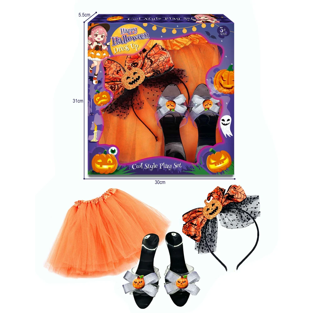Girl Halloween Costume For Kids Costume Fancy Dress Child Wand Tiara Crown Butterfly Wings Pretend Play Preschool Toys