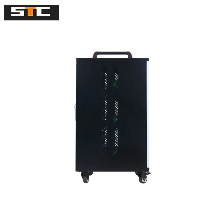 
Usb Cold Rolled Steel Door Storage Carts Lock Mobile Laptop Charging Cabinet/cart 