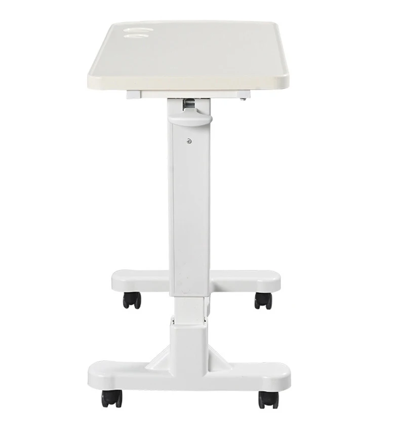 Wholesale Economic Movable Medical Table Wooden Height Adjustment Patient Dinning Over Bed Table