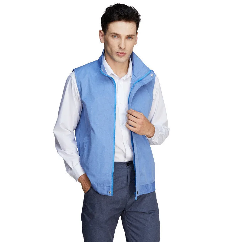 Anti-electromagnetic radiation Invisible zipper vest Mobile phone, computer, WIFI microwave oven EMF shielding custom vest AJ508