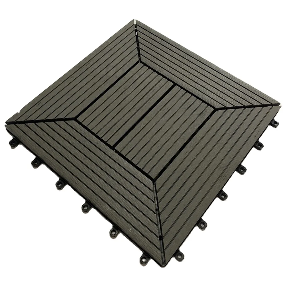 
Hot sale 30x30cm DIY WPC decking tiles 