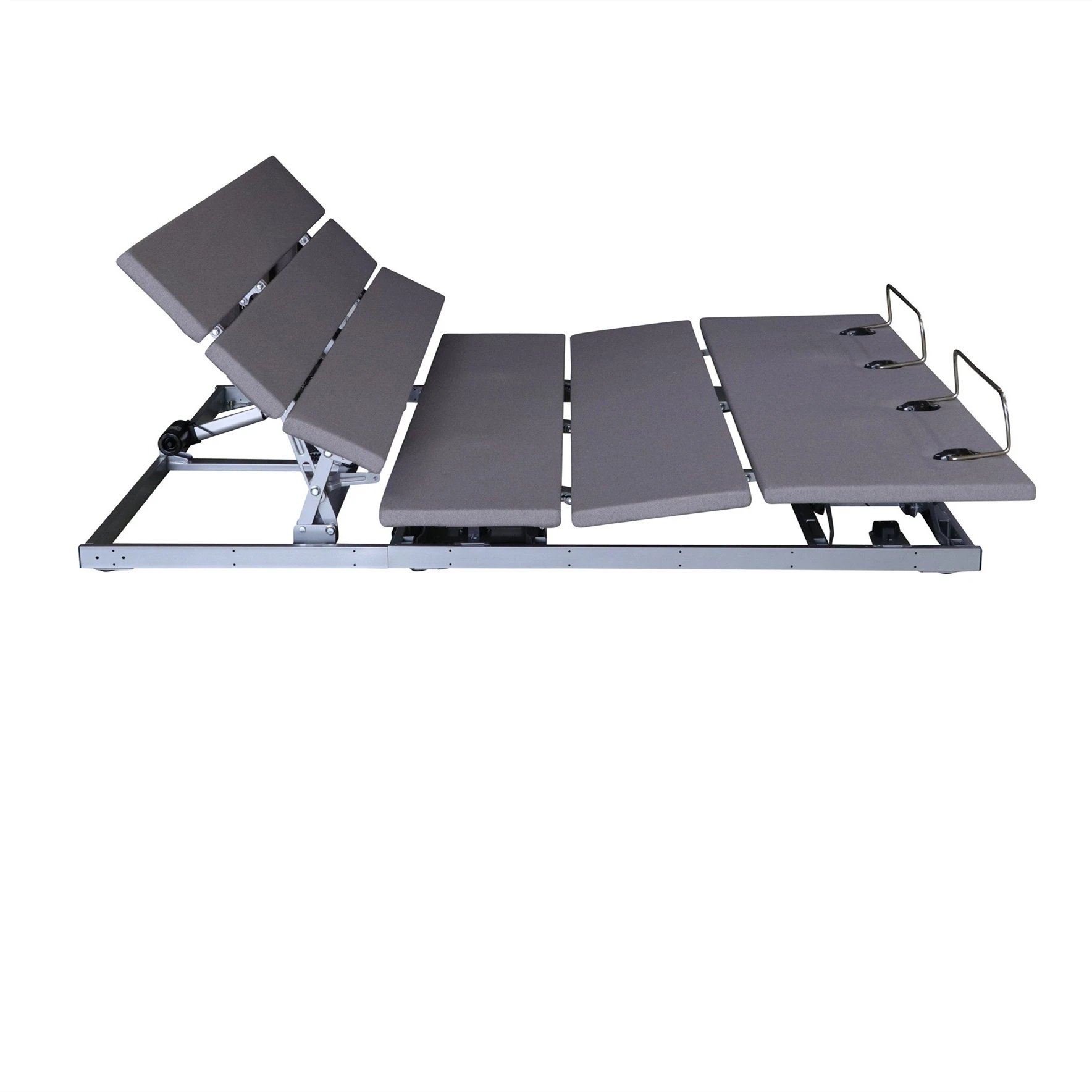 
Home Use Wireless Remote Control Massage Motors Electric Vertical Lift Metal Bed Adjustable Frame 