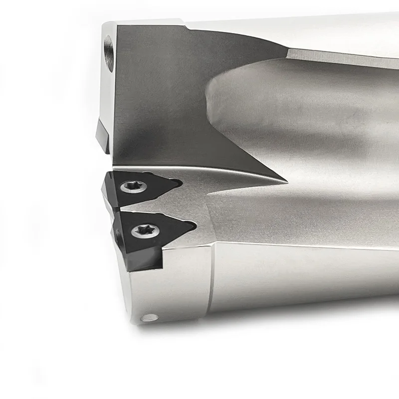 Precision WSQ 228 End Mill With WCMT090508 PCD Inserts