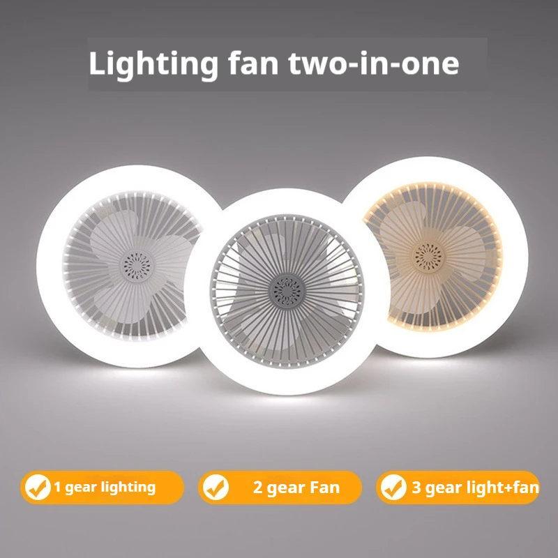 Ceiling Fan With Lights Modern Electric Ceiling Fan with Remote Control Metal Air Cooling Fan for Household Hotel Outdoor Use