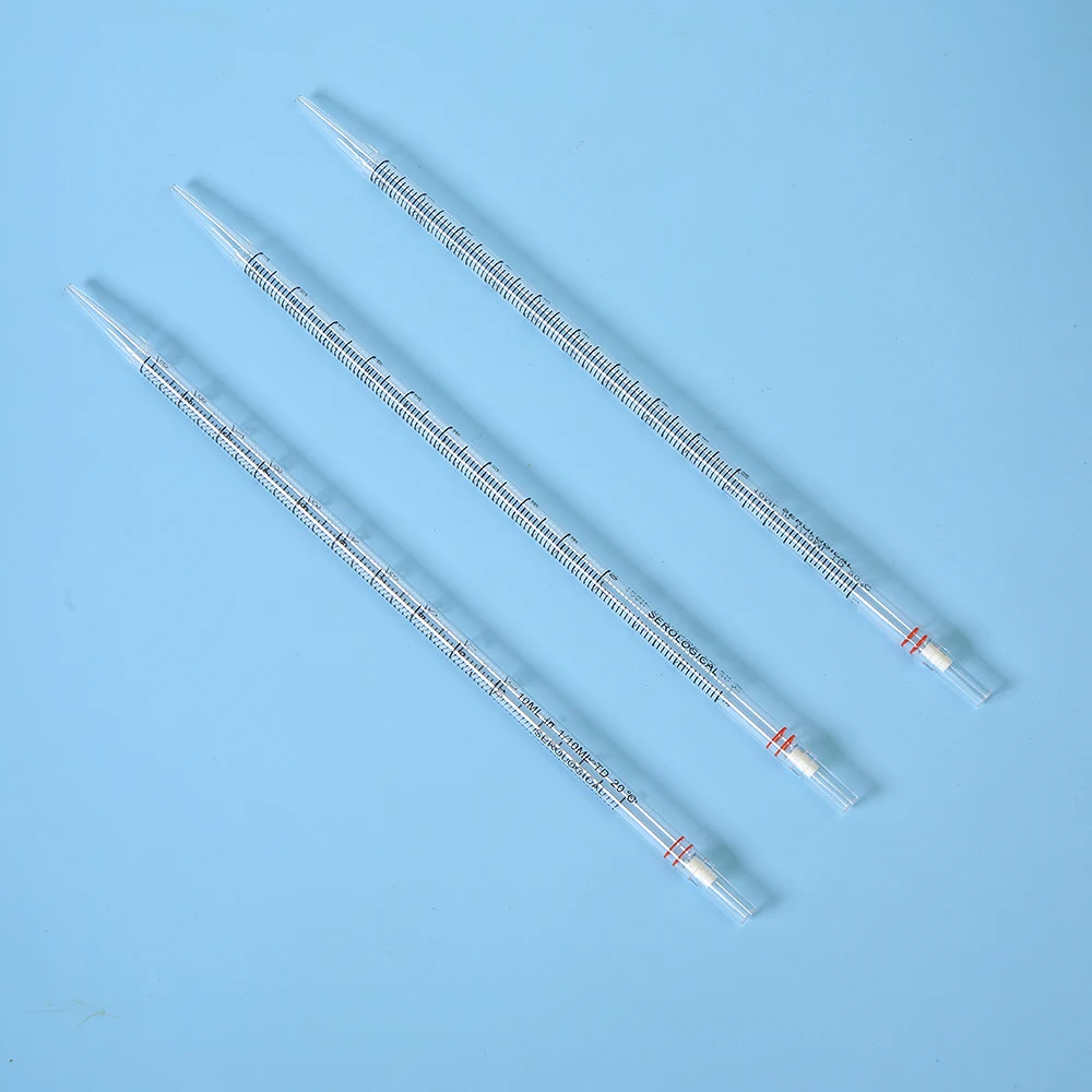 1ml 2ml 5ml 10ml 25ml 50ml Lab Use Disposable Sterile Plastic Pipette Serological Pipette
