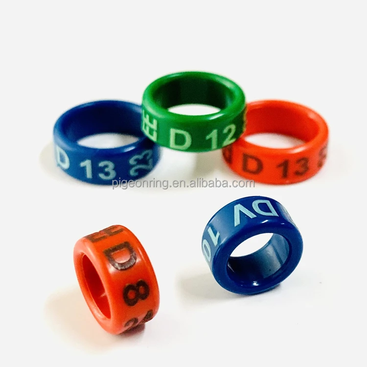 Manufacturer direct-sell high quality 2024 EE ring fancy pigeon rings plastic Poultry rings