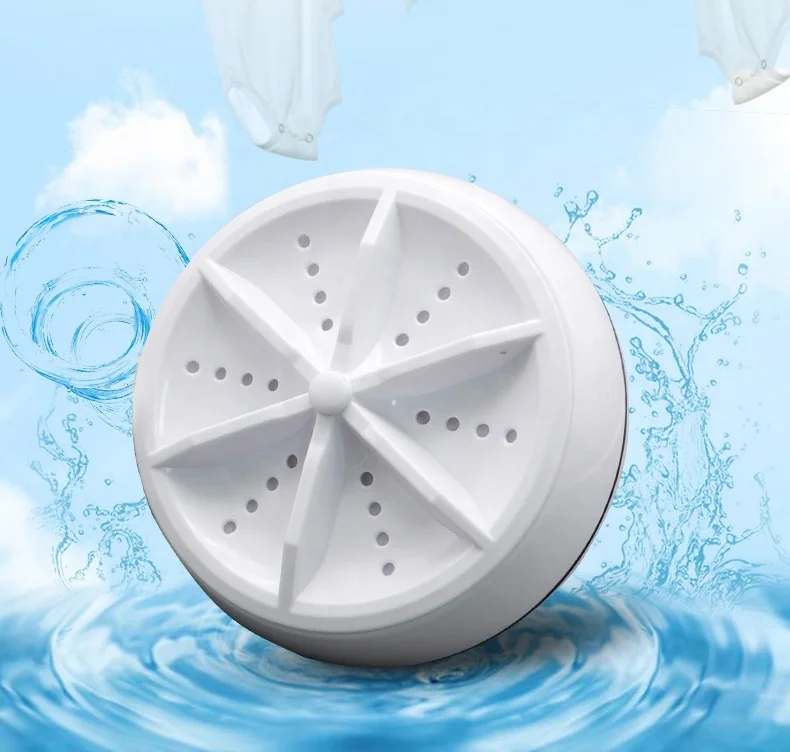 High Quality Mini portableUSB Ultrasonic multifunctional washing machine