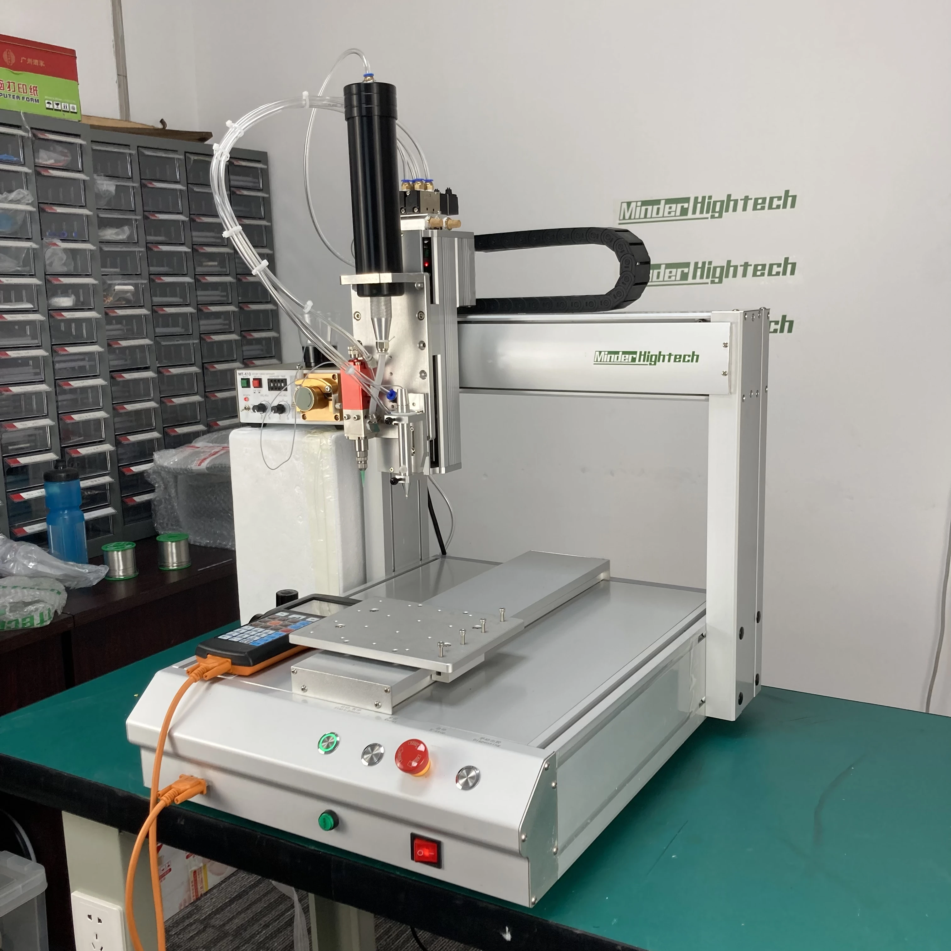 5 axis liquid auto glue dispensing machine with travel 500mm