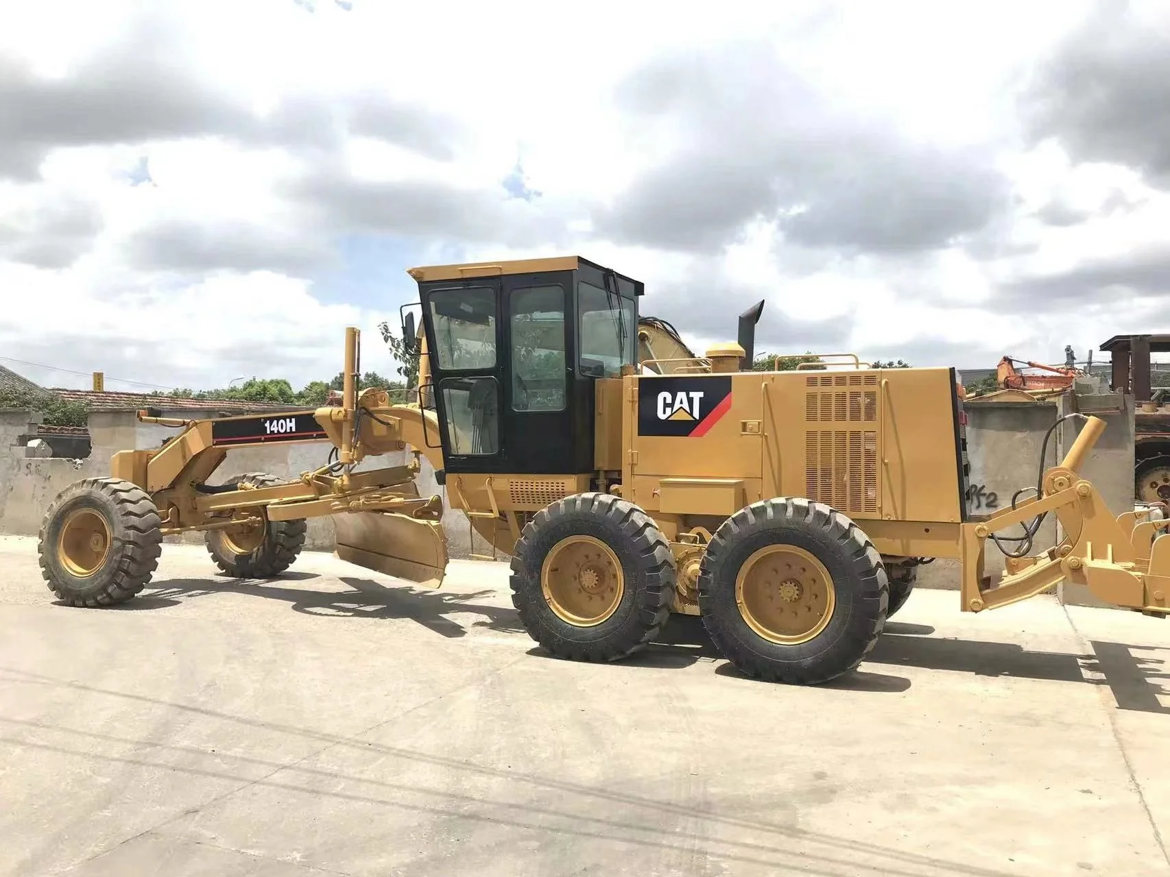 Высококачественный Подержанный грейдер Caterpillar 140h моторный Грейдер Cat 140g 140k Горячая Распродажа в