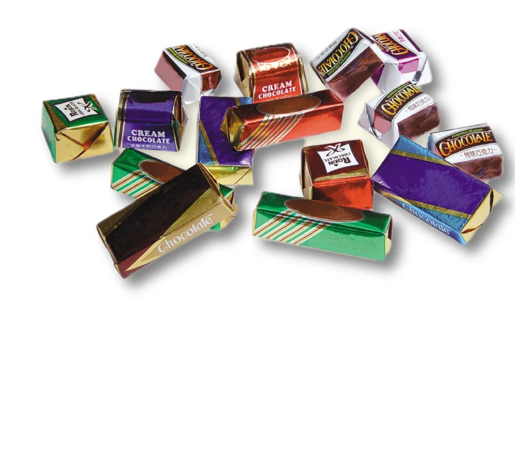 Шоколад типом ручки для изготовления твердых конфет упаковка моноблок упаковочная машина