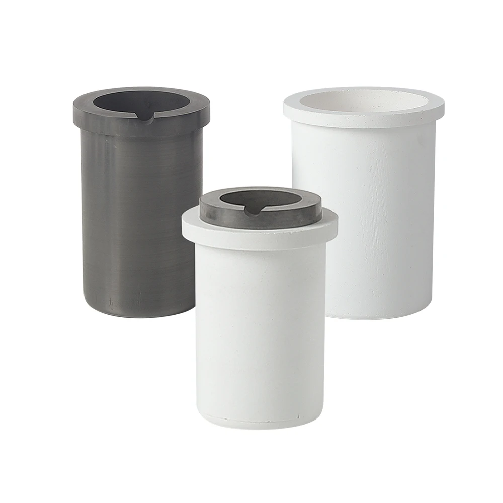 Набор графитовых тиглей высокой чистоты для индукционной плавильной печи F1 F2 F3 F6 F9 F12 набор изостатических