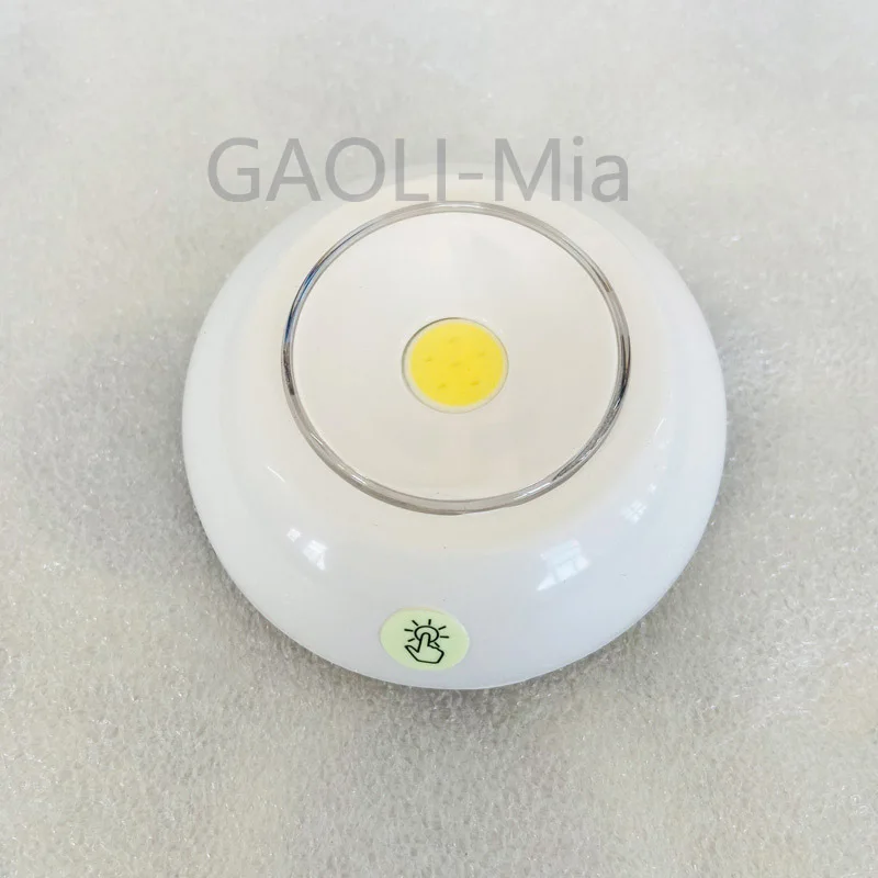 cheap NINGBO Factory Wholesale 1 COB  Led Mini touch spot Light Small round lamp beside light