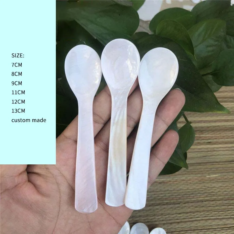 Wholesale Exquisite Nacre Mother Of Pearl Caviar Spoon For Fancy Dinner